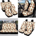 thumbnail image 2 of KUIFORTI Otter Print 11 PCS Car Seat Cover Set Car Seat Cover Steering Wheel Cover Seat Belt Pad Car Cup Coasters Automotive Interior Accessories Universal Fit Most Cars SUVs Sedans, 2 of 6