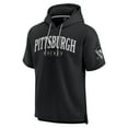 thumbnail image 2 of Men's Fanatics  Black Pittsburgh Penguins Elements Ready Short Sleeve Pullover Hoodie, 2 of 3