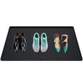thumbnail image 3 of Silicone Under Sink Mat 34” x 22” Kitchen Sink Liner with Drainage Hole Sink Splashes Absorbent Mat Waterproof Sink Protector Under Sink Tray for Kitchen Bathroom Laundry Room, 3 of 11