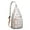 Beige-1, variant on Boho Starfish Sling Backpack – Tropical Ocean-Inspired Hiking Daypack with Watercolor Starfish and Seashells Design, Lightweight Waterproof Travel Bag for Beach, Camping, and Outdoor Use