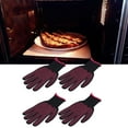 thumbnail image 1 of 4 Guantes Resistentes Al Calor, Manoplas Antiescaldaduras Resistentes A Altas Temperaturas Con Protuberancias De Silicona, 1 of 7
