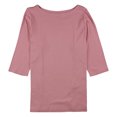 thumbnail image 1 of Karen Scott Tunique Basique pour Femmes T-Shirt medpink 0X, 1 of 4