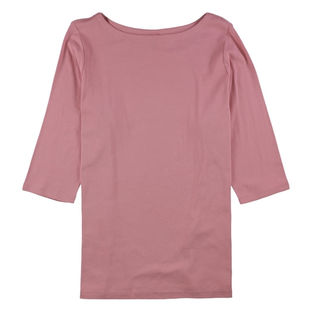 Karen Scott Tunique Basique pour Femmes T-Shirt medpink 0X