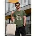 thumbnail image 2 of Aquatic Birds I T-Shirt Men -Sydenham Edwards Designs, Male Small, 2 of 4