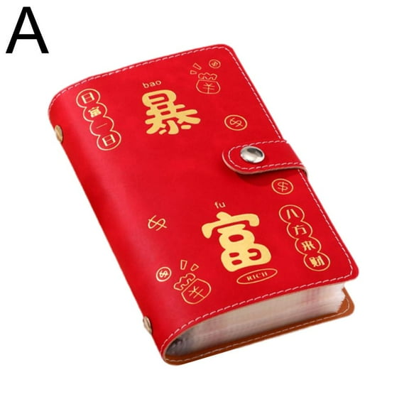 Savings Challenge Book for Money Saving, Large Capacity PU Envelope Savings Binder for Financial Planning & Organization for Budgeting & Saving Money Enthusiasts