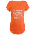 thumbnail image 1 of CafePress - Im Making A Human Maternity T Shirt - Maternity Dark T-Shirt, 1 of 1
