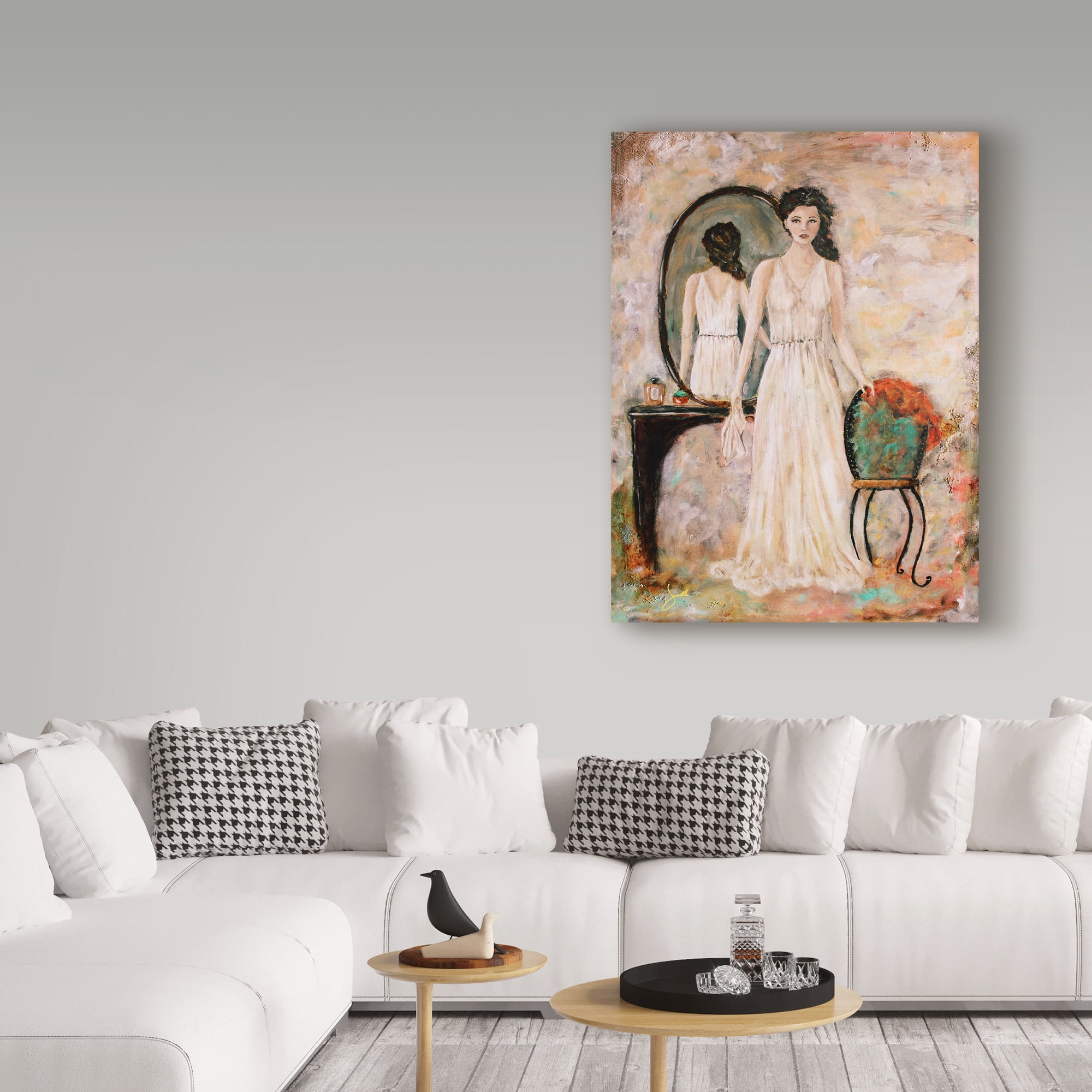 Trademark Fine Art 'The Woman Within' Canvas Art by Janelle Nichol