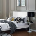thumbnail image 4 of Modway Taylor Tête de Lit Rembourrée en Tissu de Lin Pleine / Grand Lit, Blanc, 4 of 6