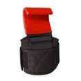 thumbnail image 1 of Ygjytge Hierro Nylon Pull-Ups Correas Antideslizante Muñequera Brace para Fitness (Rojo), 1 of 9