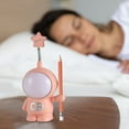 thumbnail image 4 of Astronaut LED Desk Lamp, USB Rechargeable Night Light with 360° Rotation and Built-in Pencil Sharpener, Multi-Function Bedside Lamp for Bedroom, Dorm, Study Desk, Office and Gift, 4 of 5