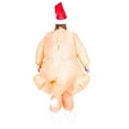thumbnail image 3 of Christmas Thanksgiving Turkey Inflatable Costume for Adults (One Size), 3 of 5