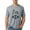 Heather Gray, variant on CafePress - Bunny Rabbit Face Men's Deluxe T Shirt - Mens Tri-blend T-Shirt