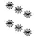 thumbnail image 4 of Juego de Anillos para Servilletas de Halloween Servilleta de Halloween con Forma de Araña Broche de Servilleta de Aleación de Metal con Forma de Telaraña Negra, 4 of 5