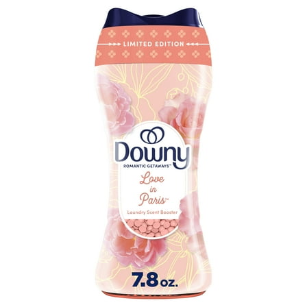 Downy Romantic Getaways In-Wash Laundry Scent Booster Beads, Love in Paris Scent, 7.8 oz