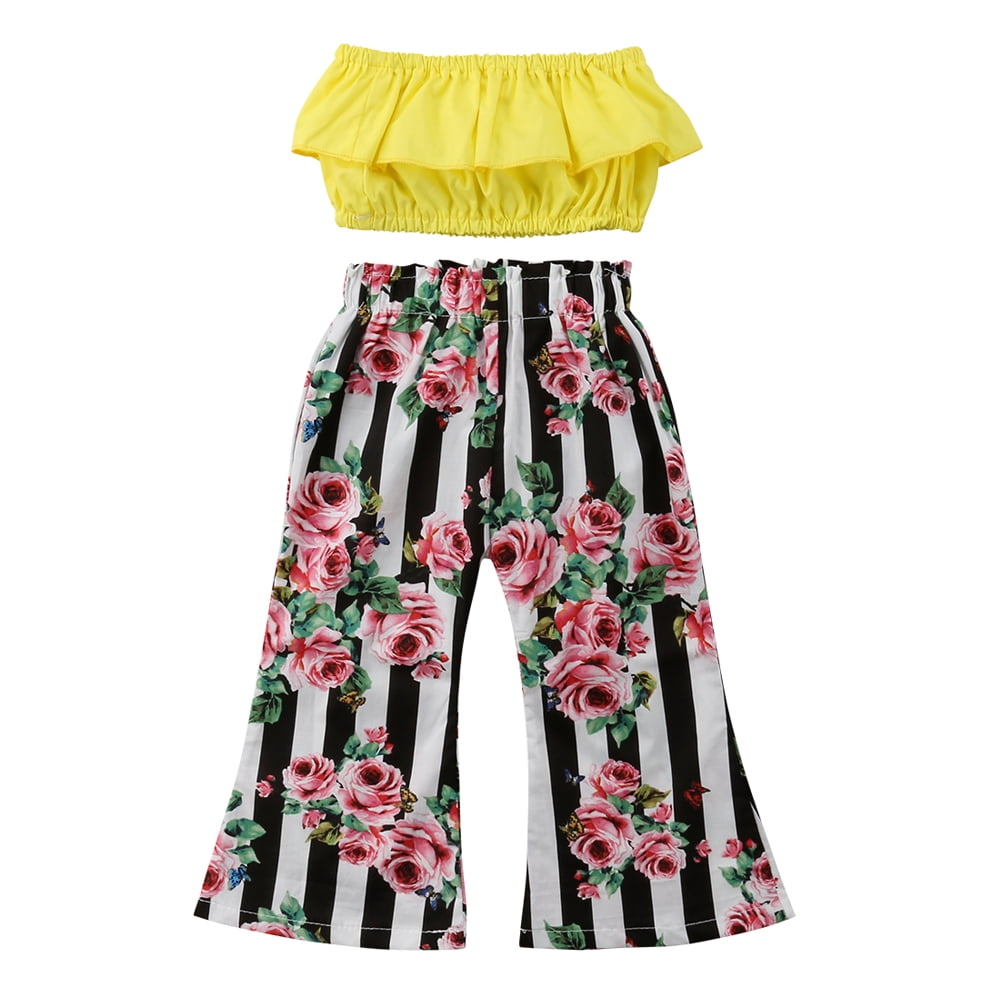 floral attire for kids