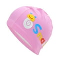 thumbnail image 6 of Unique Bargains 1 Pc Knitted PU Elastic Cartoon Snail Swim Cap Pink, 6 of 6