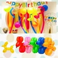 thumbnail image 3 of RUseeN Long Orange 100 Balloons Kit for Kids Party Decor, Bright Orange Long Balloons Twisting Animals Pack Thicken Latex for Halloween Orange Balloon Arch Party Decor., 3 of 7