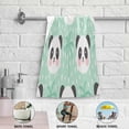 thumbnail image 6 of Dreamtimes Cute Panda Hand Towels, Soft & Absorbent Bathroom Guest Towels Kitchen Towels Fingertip Towel for Beach Gym Spa 14x28 Inch (2PACK), 6 of 7