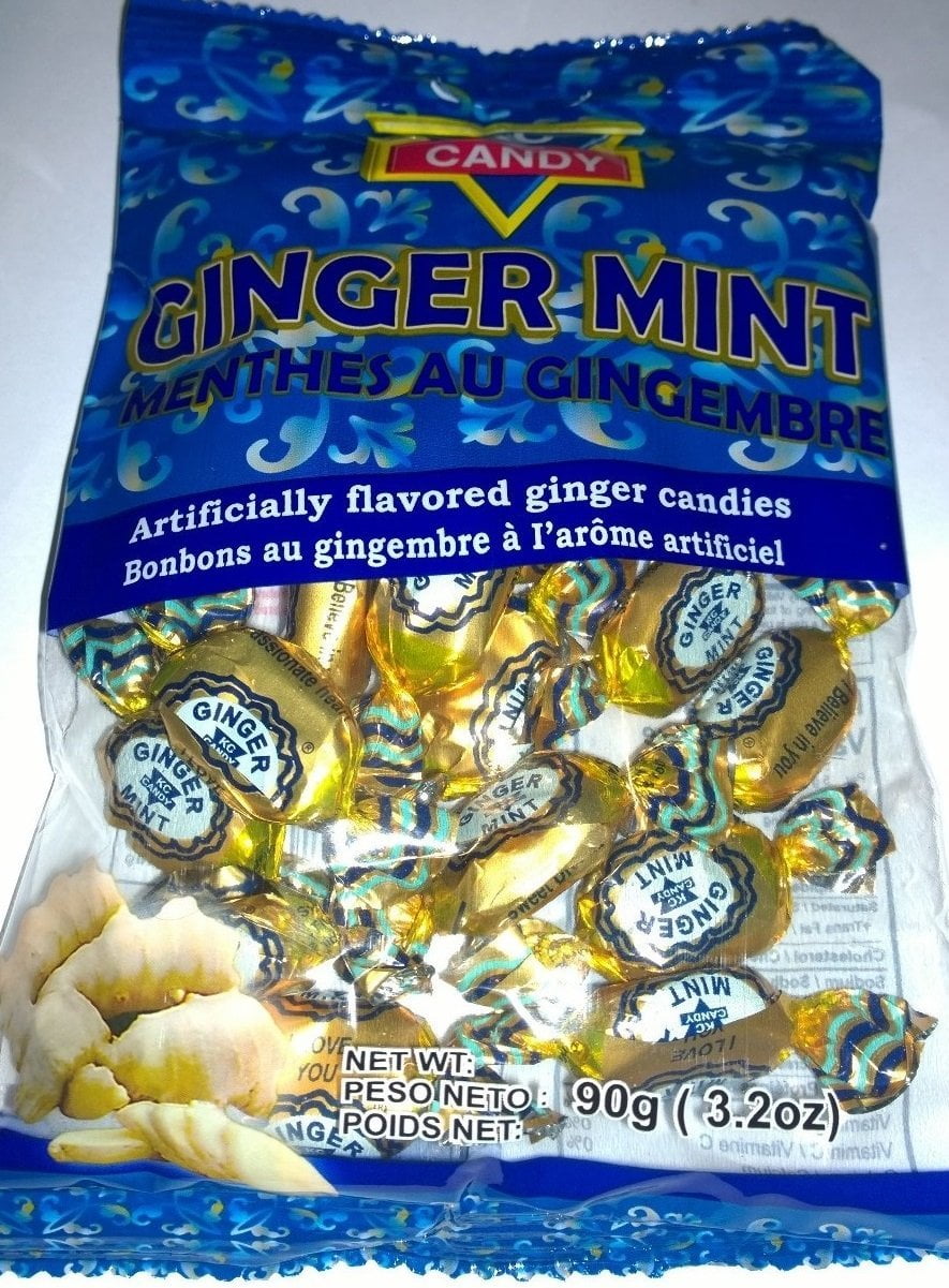 KC Ginger Mints 3.2 Ounce (Pack of 1)
