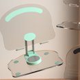 thumbnail image 3 of Acrylic Desk Tablet Stand, 360 Degree Rotating Adjustable Transparent Desktop Tablet Holder, Universal Foldable Tablet Riser with Stable Base, for Home Office Bedroom, 3 of 7