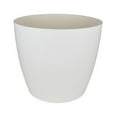 thumbnail image 1 of American Essence EP-AEMEM-WHI-13 13 x 11.5 in. Memphis Round Planter, White, 1 of 1