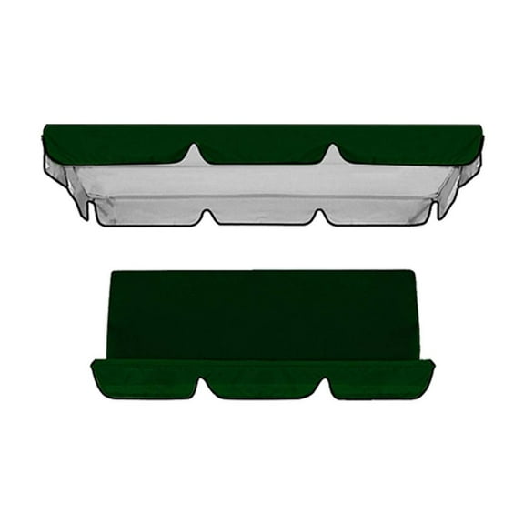 PATLOLLAV Patio Swing Roof Cover and Swing Seat Cover ,Waterproof Oxford Cloth Swing Canopy Top Cover and Swing Seat Cover Patio for Outdoor Lawn Garden, Sunscreen Uv All Weather Protection