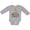 AC-Heather Grey, variant on Baby Boy Tribal New to Our Tribe Boys or Girls Long Sleeve Baby Bodysuit