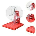 thumbnail image 6 of MERIGLARE Game Cage Lotto Ball Machine Drafts Lottery Machine Fortunate Ball Machine for Holiday Home Large groups Barbeque Red, 6 of 8