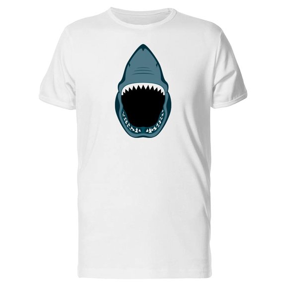 Illustration Of A Shark Jaw Tee Men's -Image by Shutterstock
