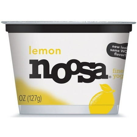 Noosa Lemon Finest Yoghurt 4.5 Ounce — 6 per case