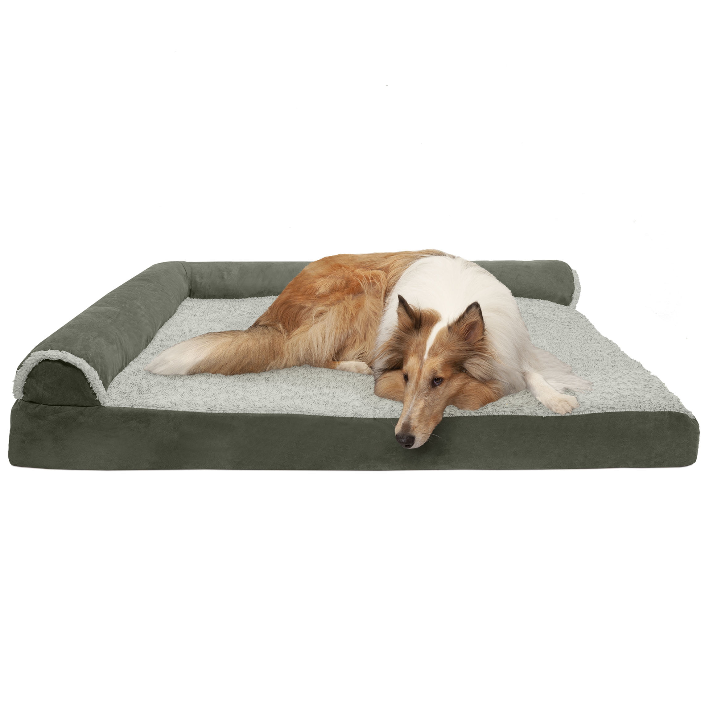 FurHaven Pet Dog Bed | Deluxe Cooling Gel Memory Foam ...