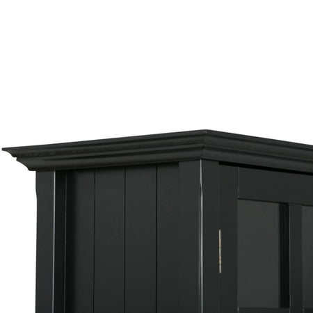 Simpli Home - Acadian Media Cabinet for Most Flat-Panel TVs Up to 42" - Multi