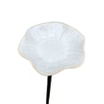 thumbnail image 2 of Handcrafted Ceramic Mini Pollinator Water Station, Colorful Floral Bee Feeder Butterfly Bath, Small Garden Stake Yard Outdoor Decor, 2 of 6