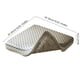 thumbnail image 3 of CaiYueKe Ice Silk Seat Cushion Double-Sided Reversible Cooling Summer Warm Winter Office Chair Pad Breathable Soft Cushion for Desk Dining Car Seat Home Decor Pressure Relief, 3 of 7