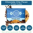 thumbnail image 3 of ChipMonk Baking, Chocolate Chip Pecan High Protein Cookies - Low Carb Diet Friendly Gym Snacks, Meal Replacement Cookie, Gluten-Free, Healthy Low Sugar Sweet Snack - Balanced Nutrition Baked Desserts, 3 of 9