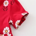 thumbnail image 5 of LUOGENLI Girls Dresses Size 7 Girls Dresses Casual Dress Cartoon Print Summer Daily Wear Comfortable Kids Outfit for Ages 1 10 Girls Dresses Size 4T-5T Red Size 5-6 Years, 5 of 8