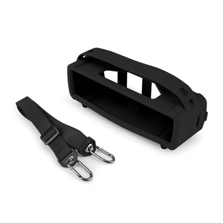 Durability Silicone Travel Pouch For Speakers Case With Easy Carry Handle And Shoulder Strap Precise Fit Case