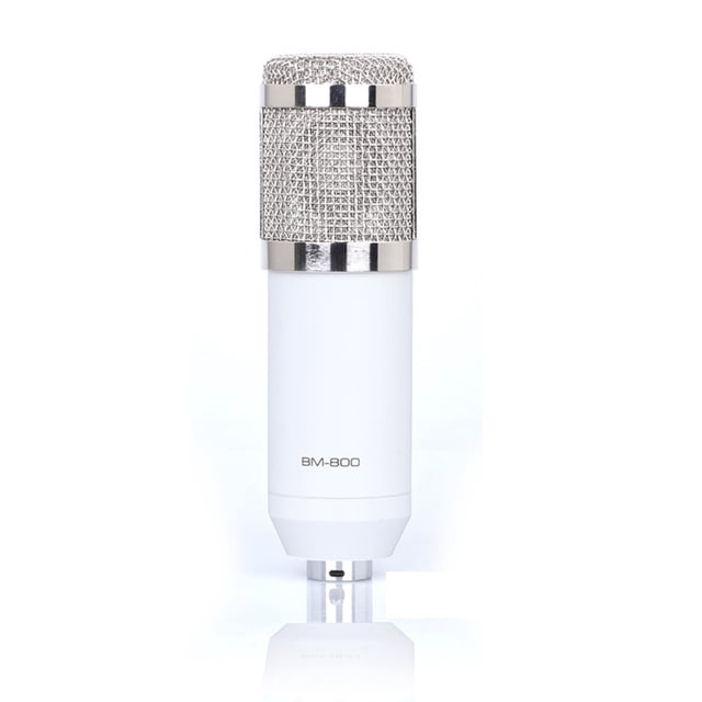 Bm 800 Microphone Sound Card Professional Studio Condenser Wireless Microphone For USB Gaming Singing Karaoke MIC For PC Phone