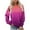 Hot Pink, variant on OKSALE Trendy Grandient Color Pullover for Women Casual Crewneck Sweatshirts Loose Long Sleeve Sweatshirt Cute Fit Comfy Tops Shirt