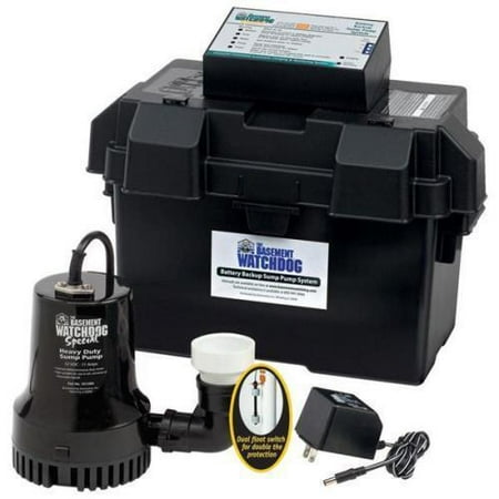 Backup Pump System - The Basement Watchdog Special Backup Sump Pump System