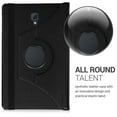 thumbnail image 4 of Supershield Case Samsung Galaxy Tab S9 Case 360 Rotating Smart Leather Stand Cover - Blue, 4 of 5