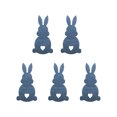 thumbnail image 2 of Fiudx Monedero de Conejito de Pascua, Diseño de Clip para Billetes de Conejito, Regalo Festivo y Práctico, Decoración Perfecta para Canastas de Pascua, Recuerdo para Adultos, Tamaño Billetera 5X, Div, 2 of 5