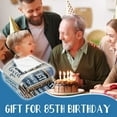 thumbnail image 6 of XZYG 85th Birthday Gifts for Men Blankets for Men Birthday Gifts for Women Men Mom Dad Grandma Grandpa Soft Throw Custom Blanket(40*50inch), 6 of 7