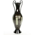 thumbnail image 3 of Hosley 26 Inch High Tall 2 Toned Multi-color Metal Vase with Handles, 3 of 8
