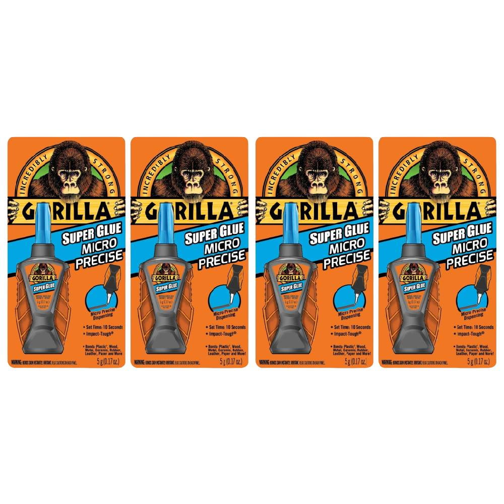 Gorilla Super Glue Micro Precise 10 Seconds Set Time Heavy Duty 5g