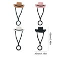 thumbnail image 3 of 4 Uds. Sombrero Silicona Tapa Paja Pajita Reutilizable Tapas Con Puntas, 3 of 3