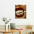 thumbnail image 3 of Nawypu  Black Girl Wall Art Black and Brown African American Wall Art Fashion Modern Black Women Men Art Canvas Black Hair Prints For Bedroom Aesthetic Decor, 3 of 5