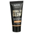 thumbnail image 5 of NYX Professional Makeup Born To Glow Naturally Radiant Foundation, Medium Coverage, Caramel, 5 of 8