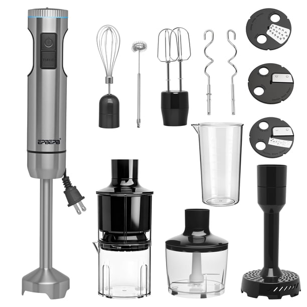 Licuadora de Mano EPBEPB 1000W Set Multifunción 11 en 1