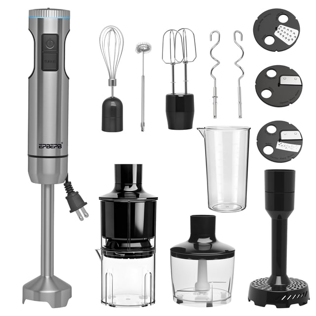 Licuadora de Mano EPBEPB 1000W Set Multifunción 11 en 1